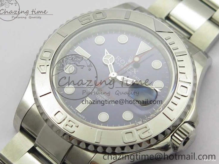 MiroTime 0510 Yacht-Master 116622 SS Bp Maker Best Edition Blue Dial on SS Bracelet SA Bright 2996